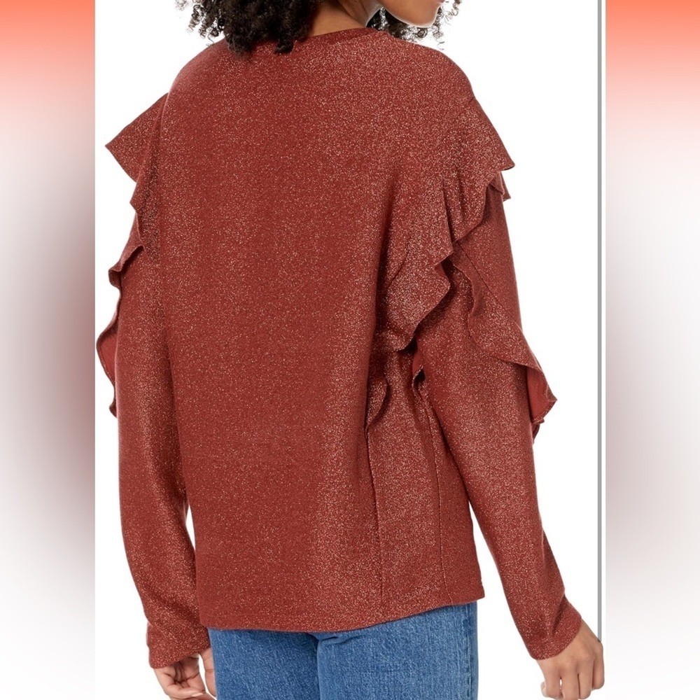 Scotch and soda ruffle top - Picture 2 of 9